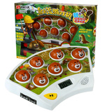 五星大号儿童玩具打地鼠游戏机幼儿电动音乐宝宝益智1-2-3-6周岁