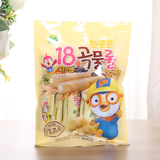 韩国进口儿童代餐膨化休闲零食品韩美禾18种谷物糙米卷能量棒80g