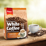 【SUPER超级_炭烧白咖啡540g】进口清真品红糖三合一速溶冲调饮品