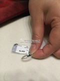 香港装柜代购 周大福的18K金钻石戒指  女士戒指手饰