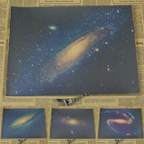 星空星系牛皮纸海报  宇宙银河系星座星际唯美风景装饰大挂画