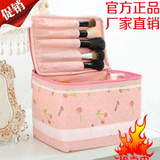 化妆包韩国大容量小号便携女手提可爱护肤品收纳盒防水旅行化妆箱