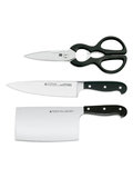美国直邮WMF Spitzenklasse Plus Knife Set 厨房刀具三件套