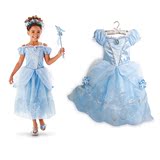 童装 女童宝宝美国正版迪士尼灰姑娘仙度瑞拉公主裙连衣裙服礼服