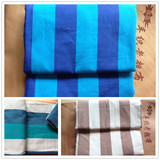 2015新款纯棉老粗布床单枕套三件套可定做各种尺寸