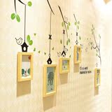 墙宝宝相框组合创意相片墙上儿童照片墙贴纸相框墙壁幼儿园装饰挂