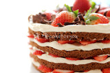 西安啃啃巧克力蛋糕，草莓蛋糕裸果蛋糕生日蛋糕同城速递