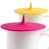 浣花 创意水滴糖果色硅胶杯盖杯子盖无毒茶杯盖多用杯盖杯子盖子