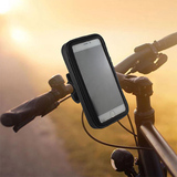 自行车手机支架 苹果iPhone6Plus山地单骑摩托车手机导航防水包架
