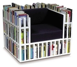 Bibliochaise书架座椅 创意书架椅 阅读椅 沙发椅 书架沙发组合椅