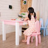 儿童桌椅学习桌套装组合带抽屉幼儿园宝宝写字桌饭桌实木游戏书桌