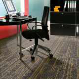 航炬毯高档品牌化纤丙纶正方形办公室会议室地毯工程耐磨方块毯