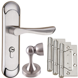 不锈钢门锁上提欧式不锈钢轴承门锁卧室执手锁室内锁具纯铜锁芯