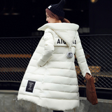 2016年秋冬季新款棉服中长款加厚保暖棉衣女修身大码羽绒棉袄外套
