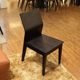 简约现代 创意餐厅椅子 经典座椅 中式酒店客厅家用黑色休闲椅子
