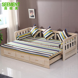 包邮实木沙发床可折叠多功能沙发床两用1.5小户型沙发床1.2米1.8
