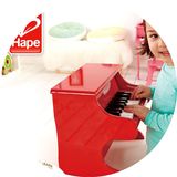 德国Hape18键小钢琴宝宝早教益智早旋律音律木质儿童玩具新品