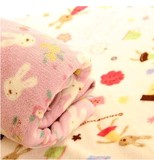 特价卡通可爱le sucre缤纷砂糖兔珊瑚绒毯毛毯休闲盖毯空调毯床单