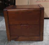 厂家直销/实木床头柜/全实木水曲柳床头柜实木斗柜可接受定做尺寸
