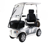 威之群4026双人座电动代步轮椅车老年人残疾人四轮助力代步电动车