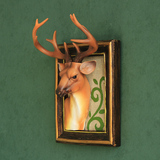 壁挂鹿头 墙面装饰工艺品 创意立体装饰画 家居软装饰品 壁饰挂件