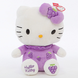 正版hello kitty公仔玩偶小熊猫KT猫毛绒玩具布娃娃儿童生日礼物