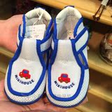 日本代购 MIKIHOUSE宝宝一段网面透气凉鞋学步鞋11.5～13日本制