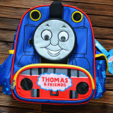 外贸托马斯Thomas幼儿园小书包 托马斯托班双肩包 火车头背包书包