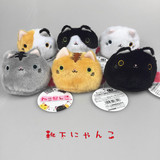 正版日本 新款 靴下猫 炒鸡可爱猫咪 手掌沙包毛绒公仔玩偶玩具