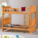 简约实木床双层床组合高低子母床 学生宿舍上下铺儿童床319