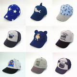 婴幼儿棒球帽 儿童鸭舌帽遮阳帽 男童帽6-12个月.2-5岁童帽 春夏