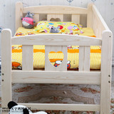 床幼儿床1.2米1.5米公主床儿童床带护栏实木儿童床单人床男女孩小