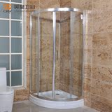 CRW英皇卫浴弧形淋浴房 整体钻石房简易沐浴房钢化玻璃隔断DSF28