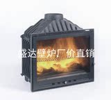 盛达真火壁炉 Black Neil欧式嵌入式真火壁炉 铸铁燃木 价格优惠