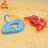 吉龙 卡通动物儿童游泳圈 儿童救生圈3-6岁 宝宝腋下圈充气坐圈
