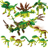 兼容乐高积木玩具益智变形机器人恐龙10岁男孩乐高玩具乐高玩具男