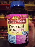 现货美国Nature Made Prenatal Multi孕妇综合维生素叶酸DHA150粒