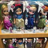 上海迪士尼正品代购沙龙娃娃换装娃娃白雪公主长发公主包邮礼物