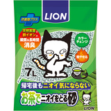 波奇网 宠物猫用品LION茶叶去异味猫砂7L除臭抗菌猫砂盆用易结团