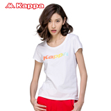 Kappa女短袖T恤 圆领图案衫半袖运动上衣2016春夏新款|K0622TD34