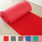塑料丝圈防滑地毯PVC防水地垫进门入户蹭脚迎宾垫可裁剪定制订制
