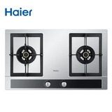 Haier/海尔 Q880(12T)家用天燃气灶嵌入式不锈钢猛火双眼灶