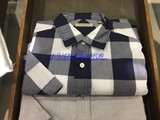 香港专柜代购BURBERRY/博柏利男装格子短袖衬衫40069061