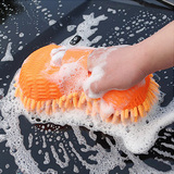 雪尼尔超细纤维汽车洗车海绵擦车块工具车用擦车布巾车用清洁海棉