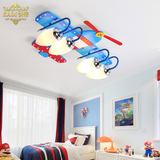 儿童房吸顶灯卧室男孩房间灯具护眼LED灯饰幼儿园飞机卡通顶灯