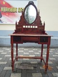 老上海怀旧老式化妆台 中式梳妆台旧家具 老家具 榉木民国古董