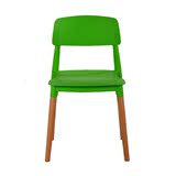 现代欧式新中式餐椅设计师塑料椅子办公椅简约休闲椅咖啡椅才子椅