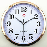 12英寸时尚现代创意挂钟圆形简约静音壁钟客厅卧室办公室石英钟表