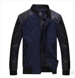 森马2015春装新款男士休闲外套夹克青少年韩版立领大码男士薄外套