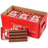包邮 德国进口雀巢KitKat奇巧 牛奶巧克力威化饼干24包盒装零食